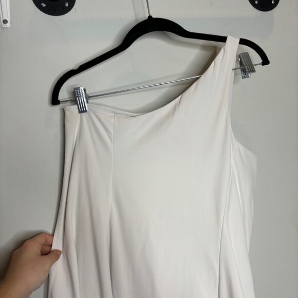 Outdoor Voices White One Shoulder Exercise Dress - Picture 3 of 12